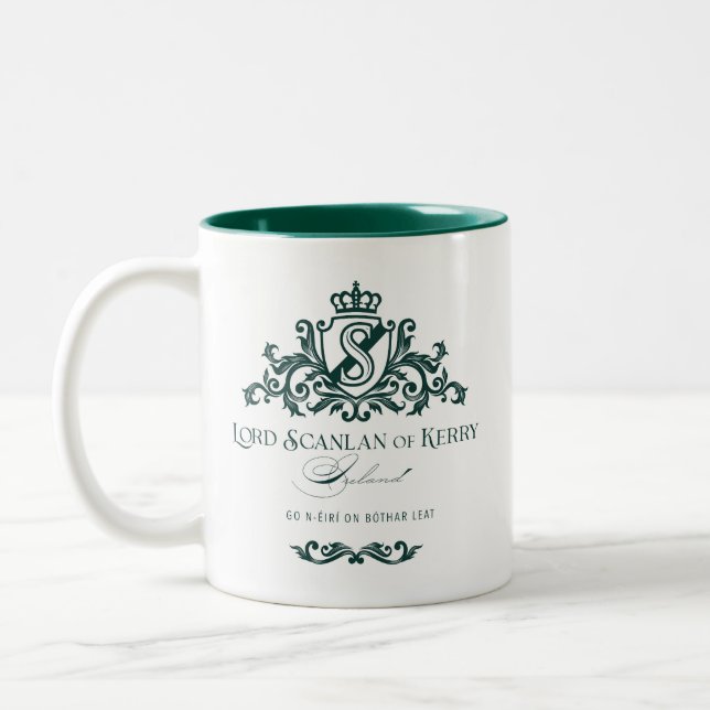 Lord Scanlan  Two-Tone Coffee Mug (Left)