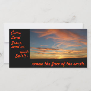 Lord, send forth your Spirit