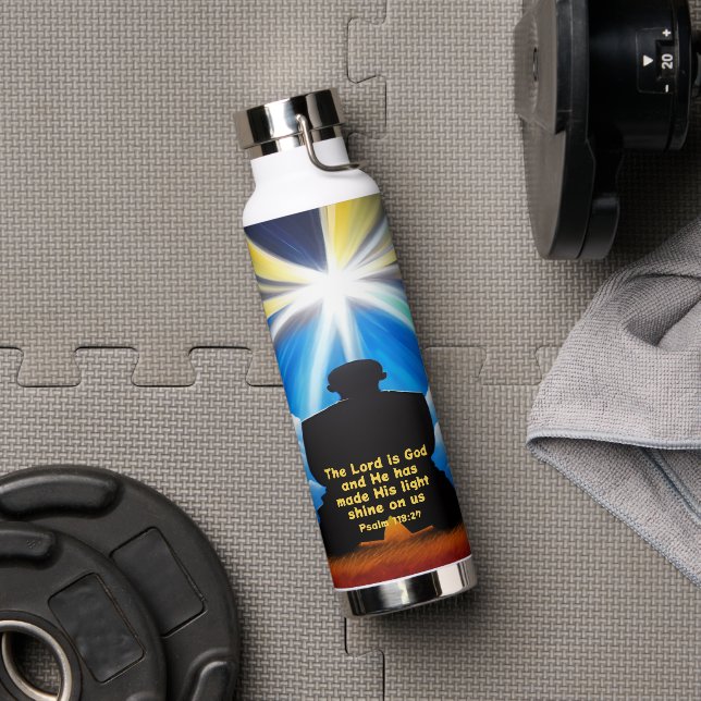 Lord Shine Your Light Water Bottle (Gym)