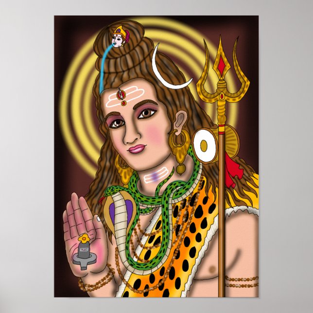 Lord Shiva A Poster (Front)