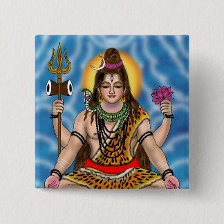 Lord Shiva Button