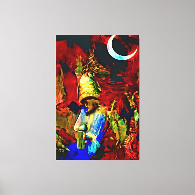 Lord Shiva Canvas Print (Front)