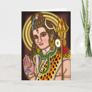 Lord Shiva  Card