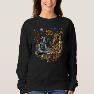 Lord Shiva Ganesha Hindu God Hinduism Gods Spiritu Sweatshirt