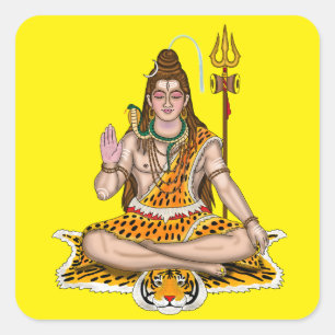 Lord Shiva Hindu Deity Custom Vinyl Sticker