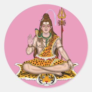 Lord Shiva Hindu Deity Custom Vinyl Sticker