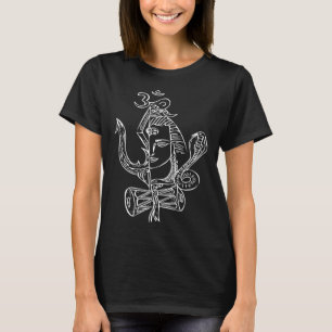 Lord Shiva Hindu God Spiritual Yogi Inspirational T-Shirt