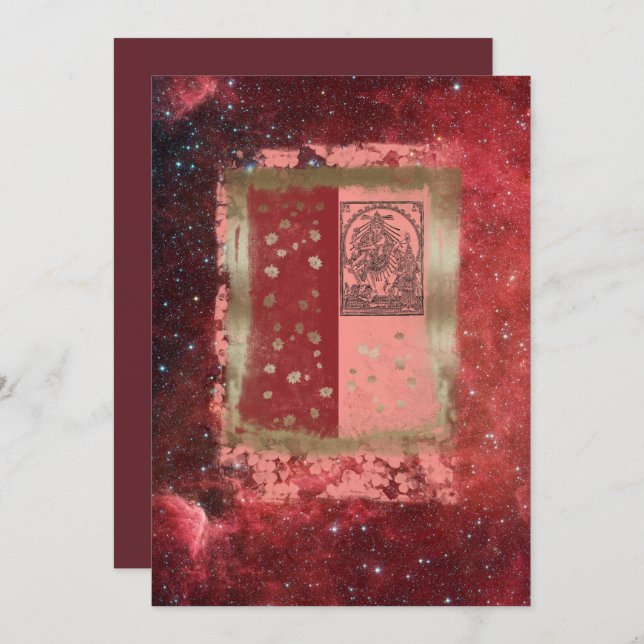 Lord Shiva - Invitation Card (Front/Back)