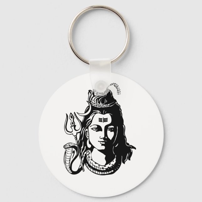 Lord Shiva Key Ring (Front)
