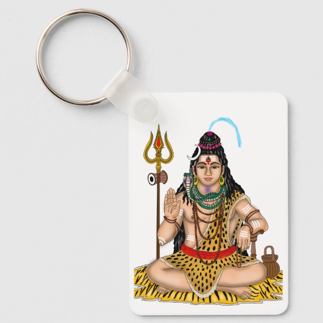 Lord Shiva Keychain (Front)