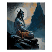Lord shiva meditating, housewarming, gift, idea