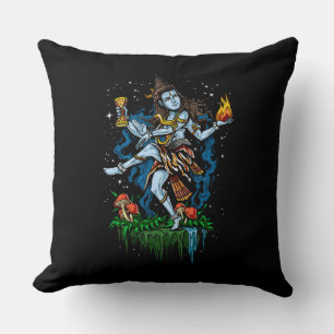 Lord Shiva Nataraja Dancing Hindu God Cushion