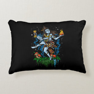 Lord Shiva Nataraja Dancing Hindu God Decorative Cushion