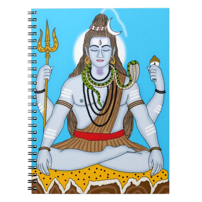 Lord Shiva Notebook (Front)