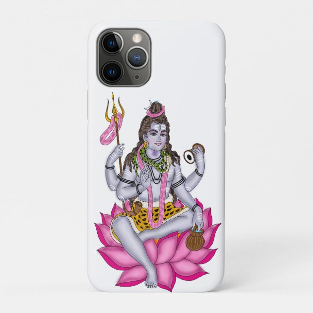 Lord Shiva Phone Cover (Back)