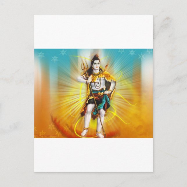 LORD SHIVA POSTCARD (Front)
