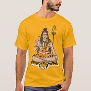 Lord Shiva Spiritual Hindu Deity Custom T-Shirt