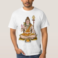 Lord Shiva Spiritual Hindu Deity Custom T-Shirt