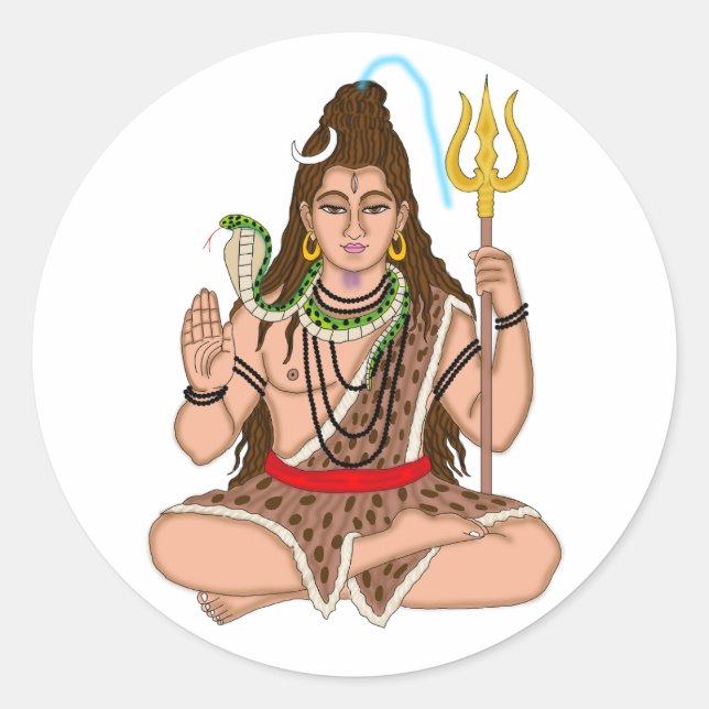 Lord Shiva Stickers (Front)