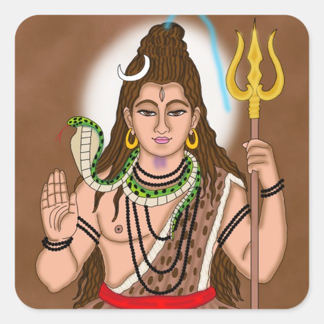 Lord Shiva Stickers (Front)