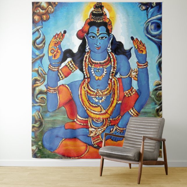 Lord Shiva - Tapestry (In Situ)