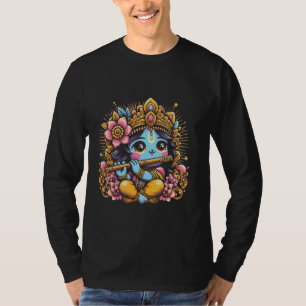 Lord Shri Krishna Hindu God Lord Shri Krishna Love T-Shirt