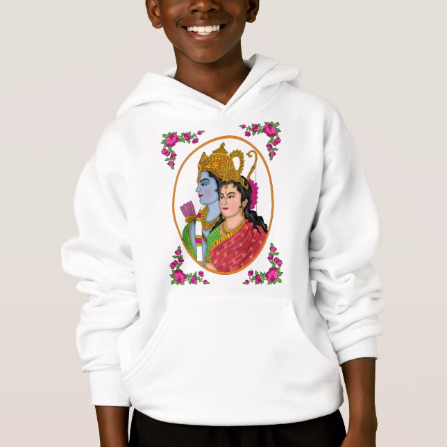 Lord Sita Ram Hoodie (Front)
