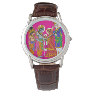 Lord Sita Ram Wall Clock Watch