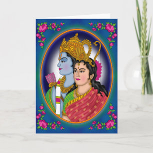 Lord Sitaram Greeting Card