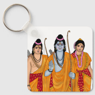 Lord Sitaram Keychain