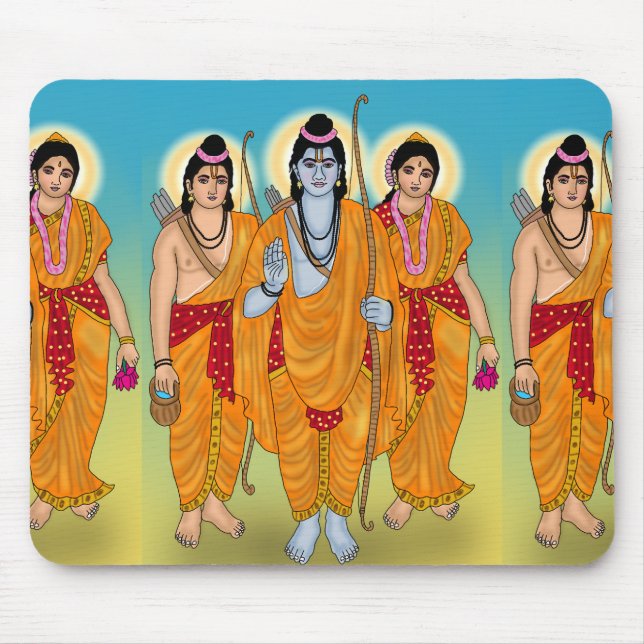 Lord Sitaram Mouse Pad (Front)