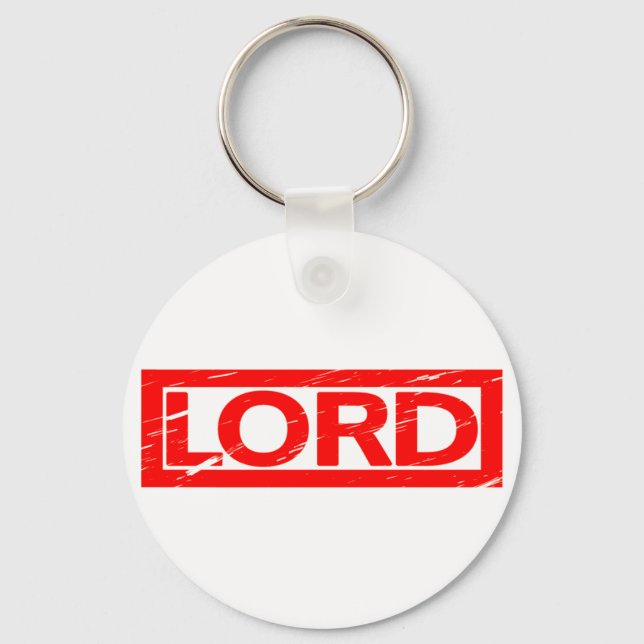Lord Stamp Key Ring (Front)
