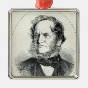 Lord Stanley after a photograph Metal Tree Decoration