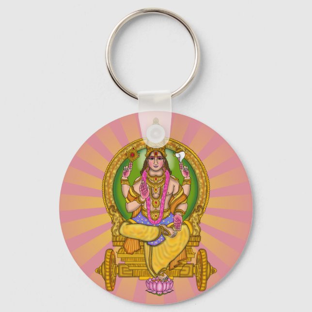 Lord Sun Keychain (Front)