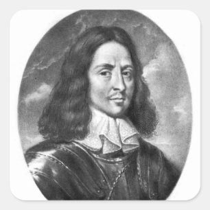 Lord Thomas Fairfax  illustration Square Sticker