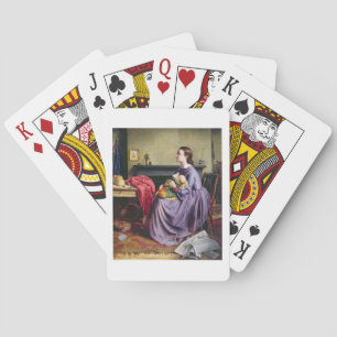 Lord, Thy Will Be Done, 1855 (oil on canvas) Playing Cards