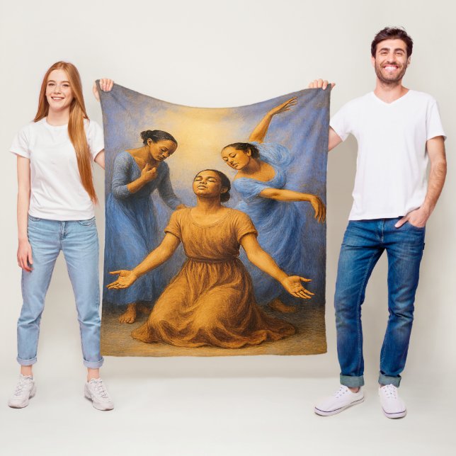 Lord Use Me Fleece Blanket (In Situ)