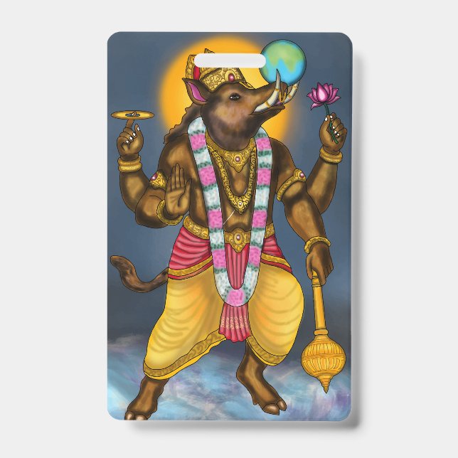 Lord Varaha  ID Badge (Front)