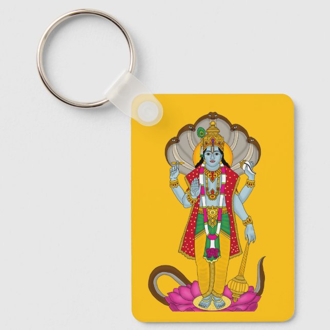 Lord Vishnu Keychain (Front)
