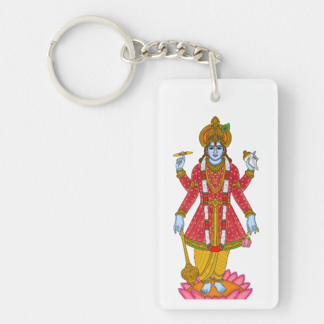 Lord Vishnu Keychain  (Front)