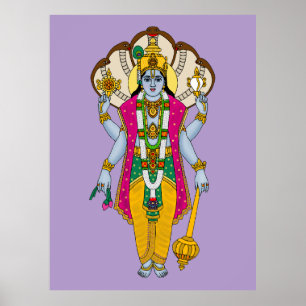 Lord Vishnu Poster