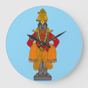 Lord Vithhal Wall Clock