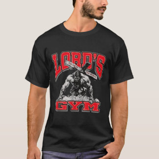 Lords Gym Bench Press The Sin Of The World, Christ T-Shirt
