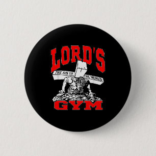 Lords Gym - Lord's The Sin Of World Jesus 6 Cm Round Badge