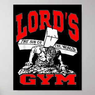 Lords Gym - Lord's The Sin Of World Jesus  Poster