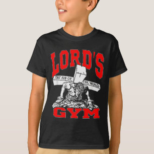 Lords Gym - Lord's The Sin Of World Jesus  T-Shirt