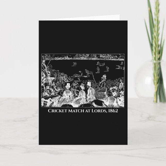 Lords Of Cricket (vintage 1862)  Card (Front)