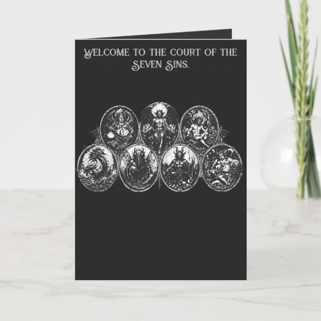 Lords of the Seven Sins Card (Front)