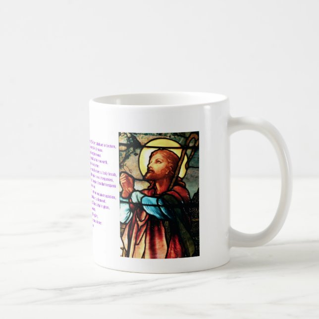 Lords Prayer Coffee Mug (Right)