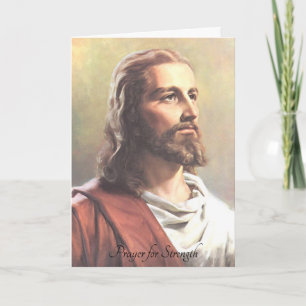 Lord's Prayer for Strength Card